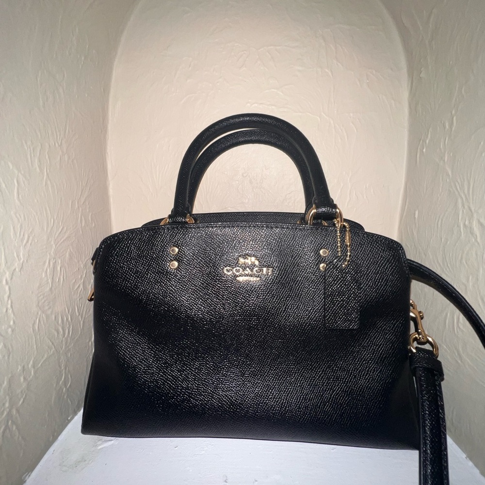 Coach Black Satchel